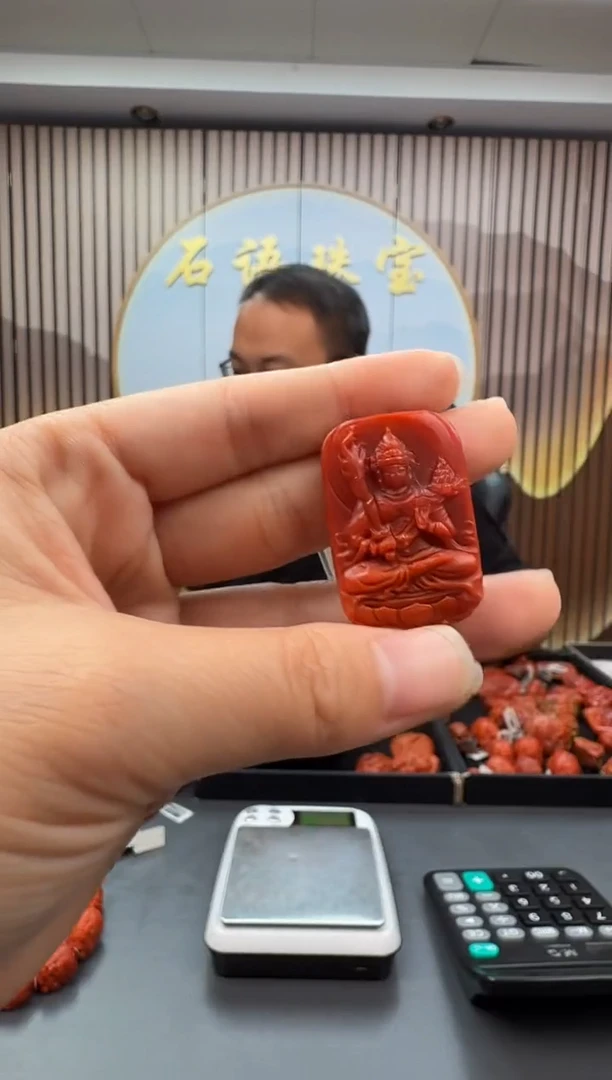 未镶嵌雕刻南红玛瑙143ZB0916产品一个