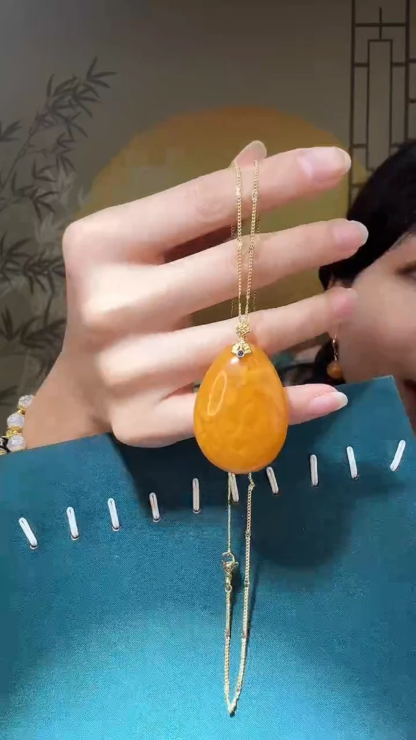 【闪购商品】琥珀裸石未镶嵌A0286天然蜜蜡