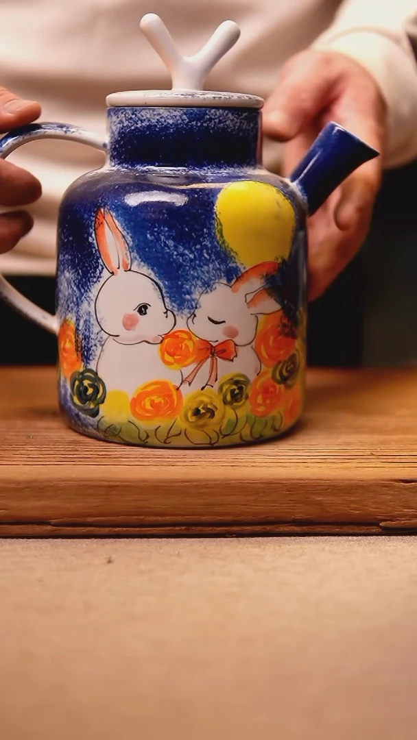 【闪购商品】@@陶园瓷舍@@纯手工手绘@高温釉下彩