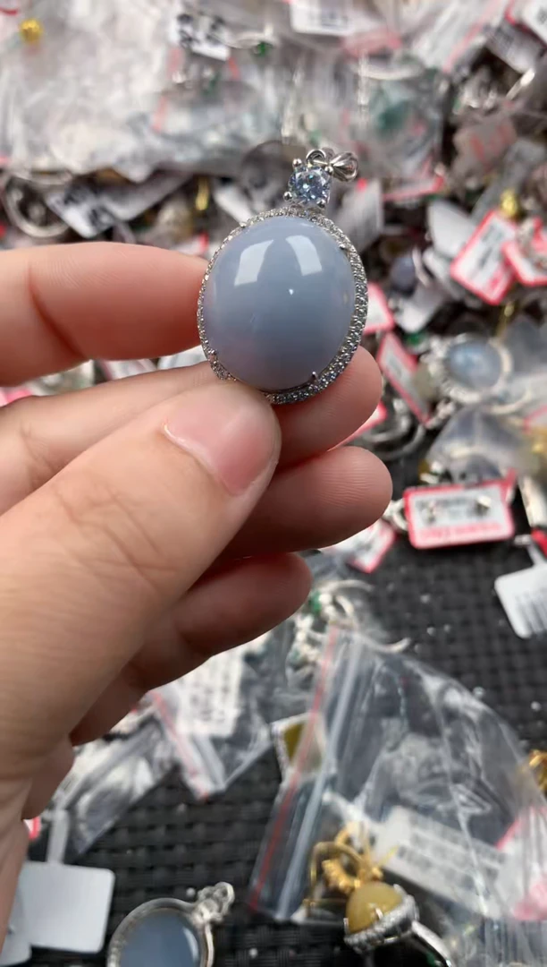 银S925镶嵌戒指翡翠555555   4