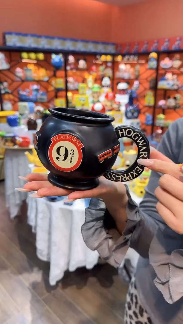 瓷片@@哈利波特列车站台陶瓷杯