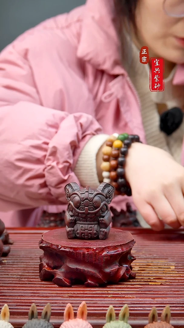 紫砂茶宠宜兴紫砂茶宠摆件