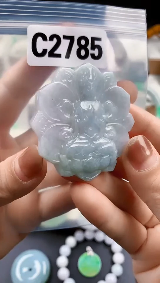 颈饰未镶嵌翡翠天然翡翠吊坠挂件