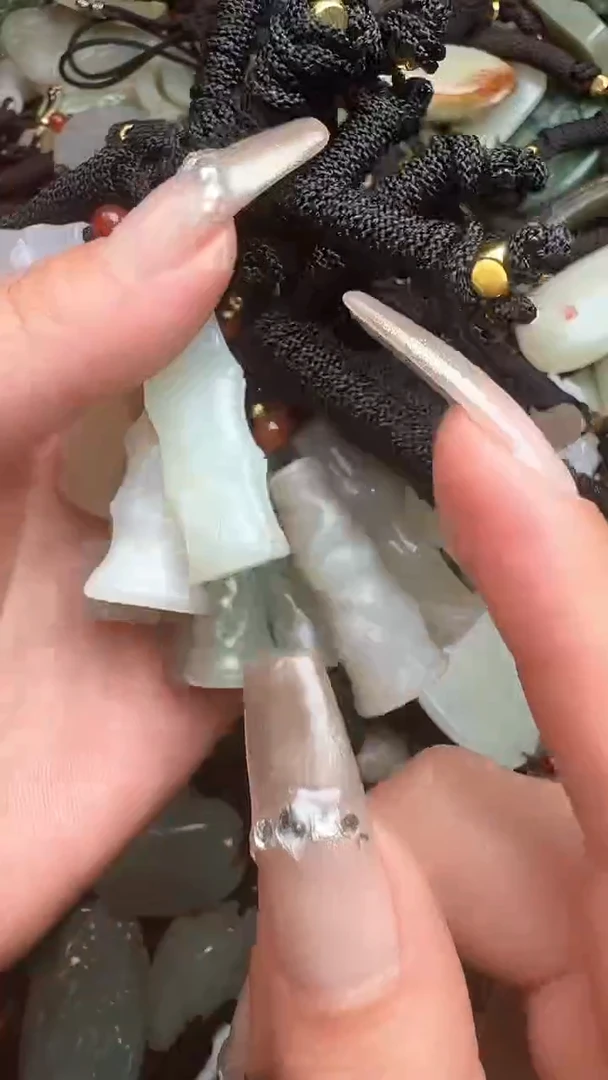 【闪购商品】和田玉颈饰未镶嵌竹节多样性发货随机发拍一发一