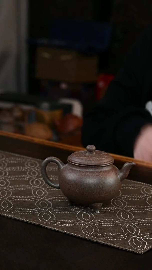 【闪购商品】紫砂茶壶大彬如意