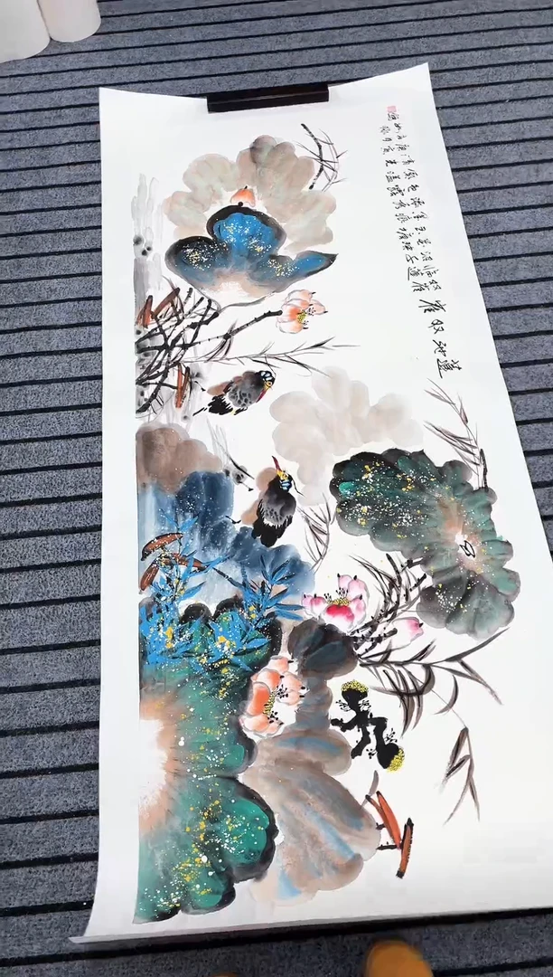 精品国画花鸟作品