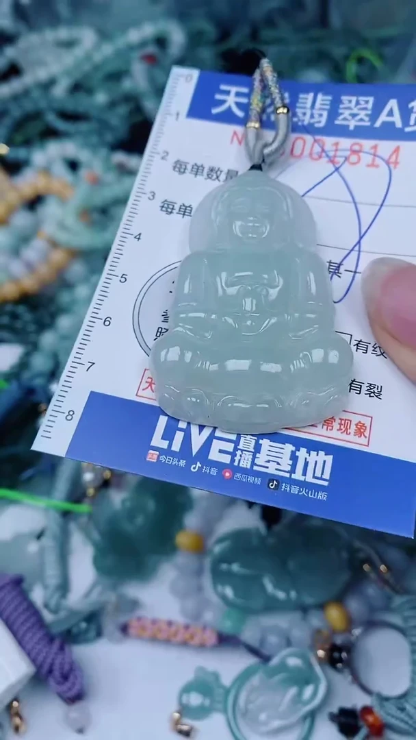 翡翠未镶嵌颈饰00001814
