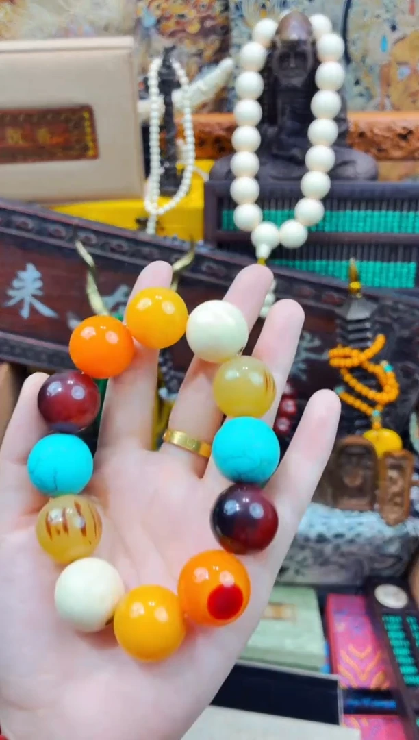 未镶嵌蜜蜡裸石宗起祥瑞直播推荐