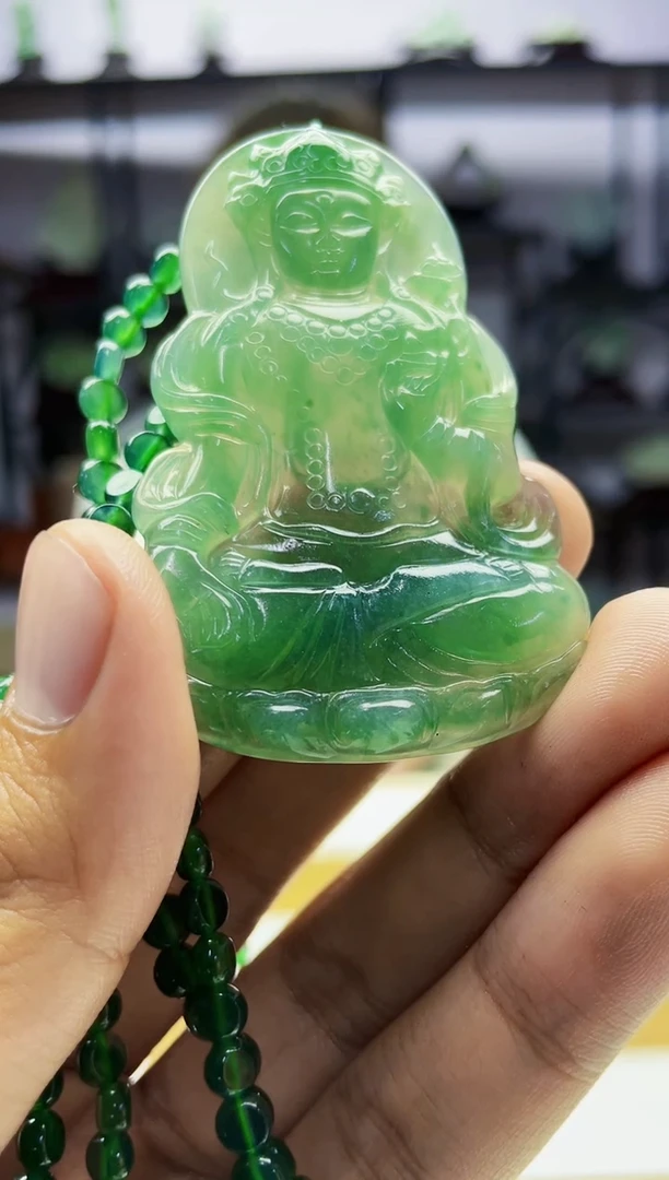 【闪购商品】定制翡翠未镶嵌毛货02250031多样性发其一