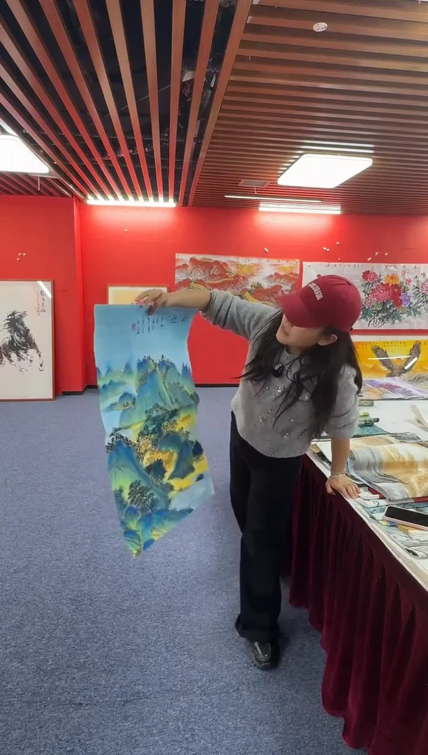 国画唐景文老师三尺精品