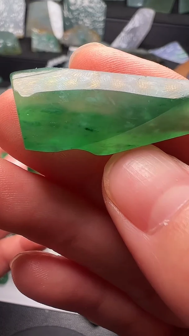 未镶嵌定制翡翠山***平天然缅甸A货翡翠不包工