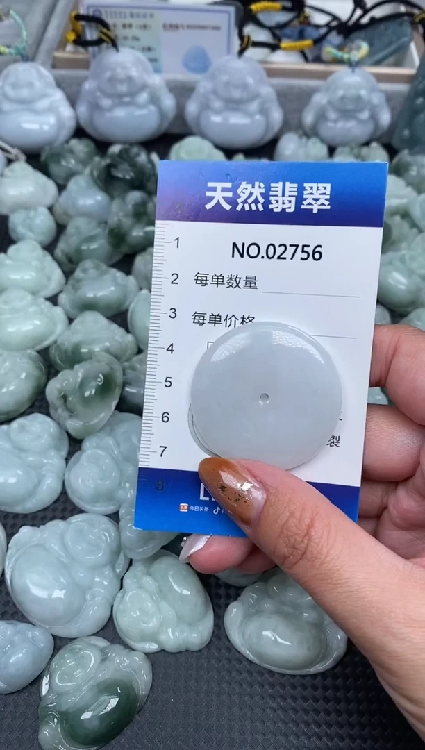 颈饰未镶嵌翡翠纯天然A货翡翠2756