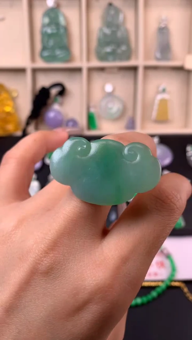 未镶嵌定制翡翠毛货