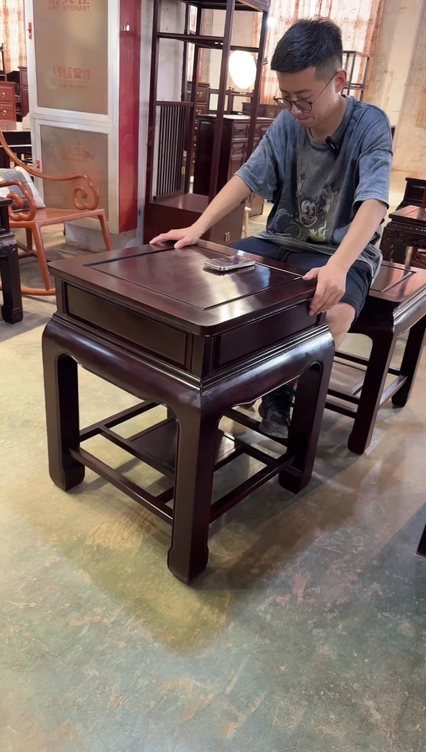 黑酸枝木类成套家具J15