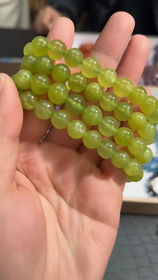 【闪购商品】岫玉手链未镶嵌89多样性发其一8+