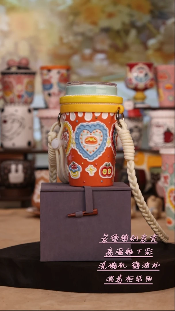 摆件景德镇原创手工陶瓷8329