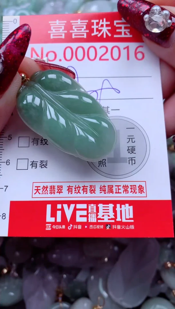 颈饰未镶嵌翡翠2016