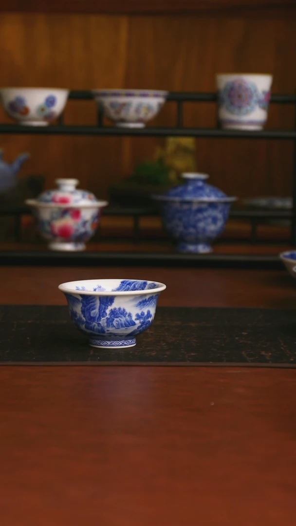 景德镇手工手绘的26