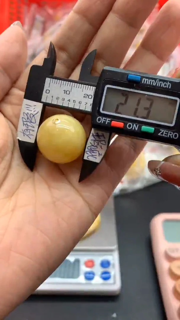 18K金镶嵌琥珀珠宝奇石1526