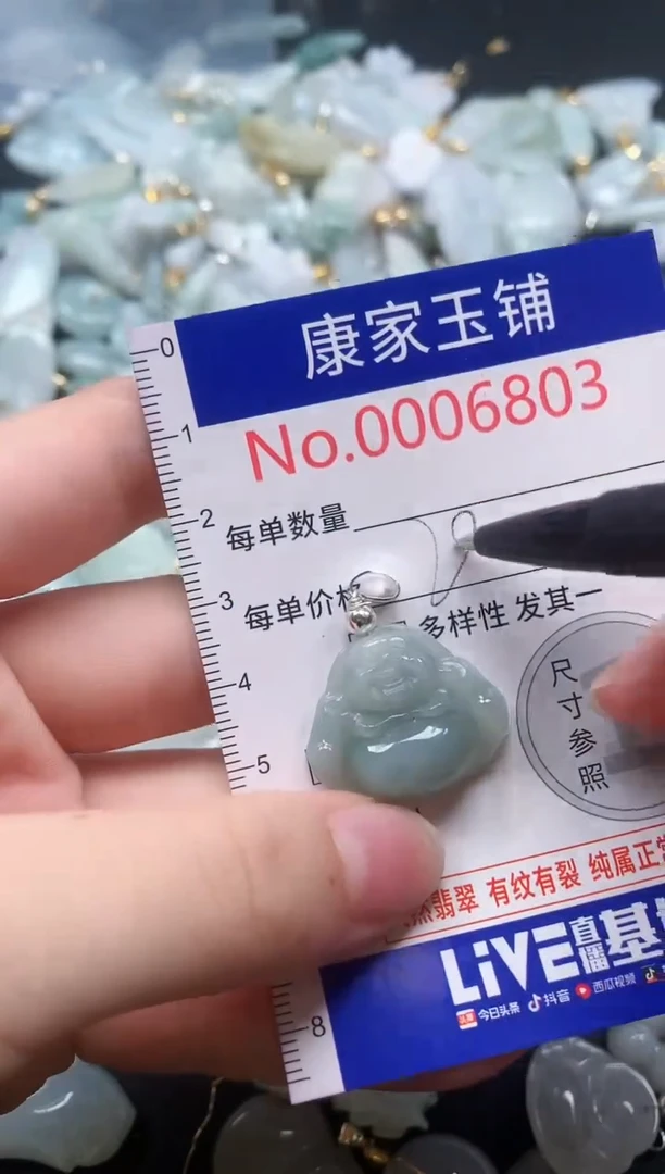 颈饰未镶嵌翡翠6803