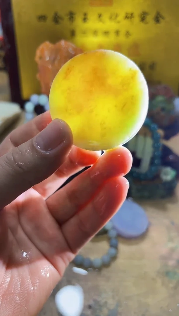 未镶嵌挂件翡翠A货常星7195