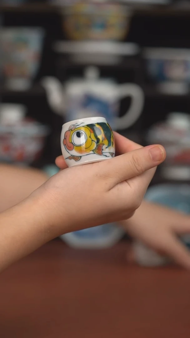 昨明炫彩黄神仙鱼盖置  （宠粉福利 ）