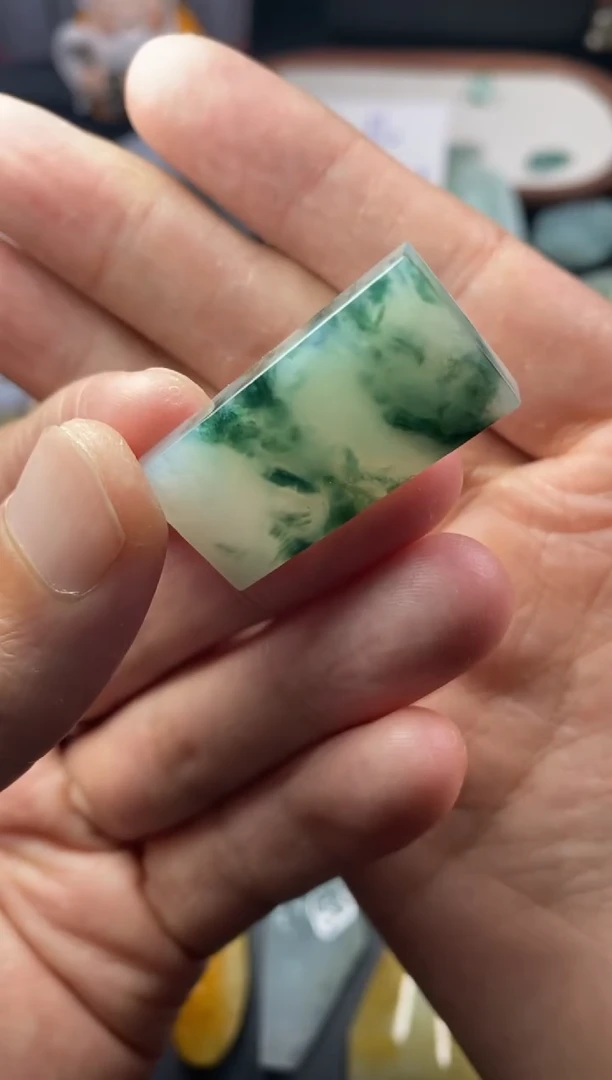 未镶嵌定制翡翠翡翠片料定制未镶嵌12.29-20