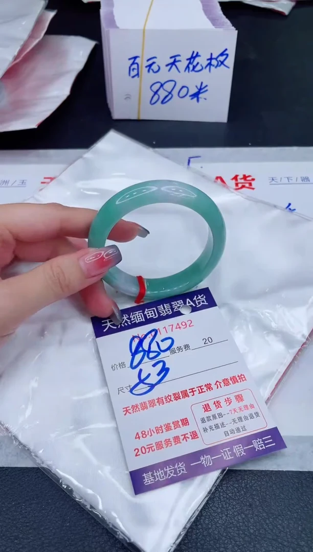 未镶嵌手镯翡翠880.00