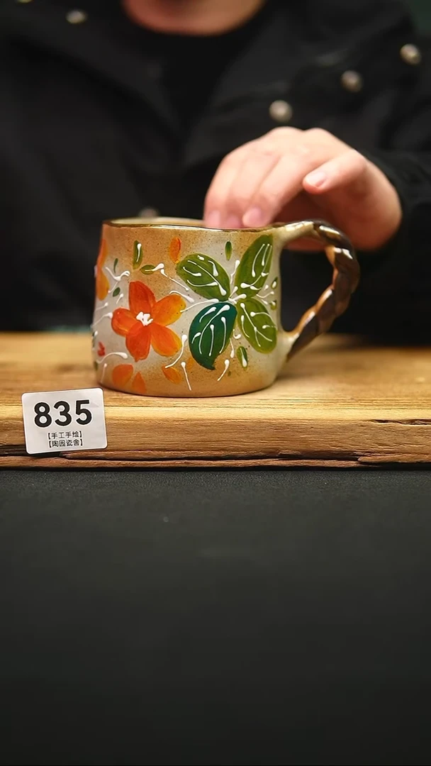@@陶园瓷舍@@纯手工手绘@高温釉下彩
