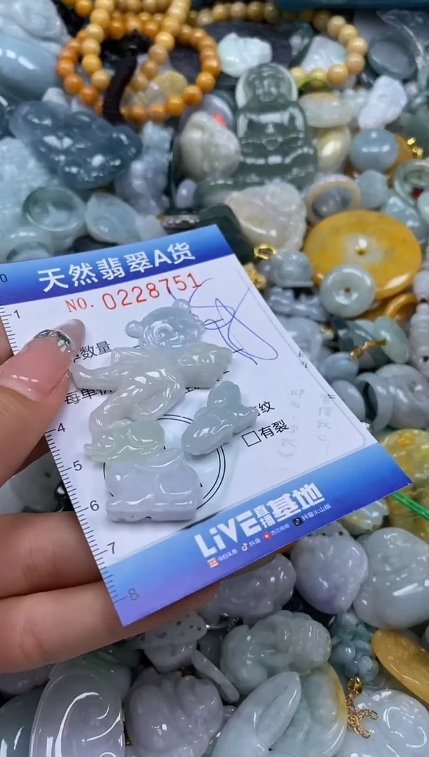 翡翠未镶嵌颈饰闪购0228751