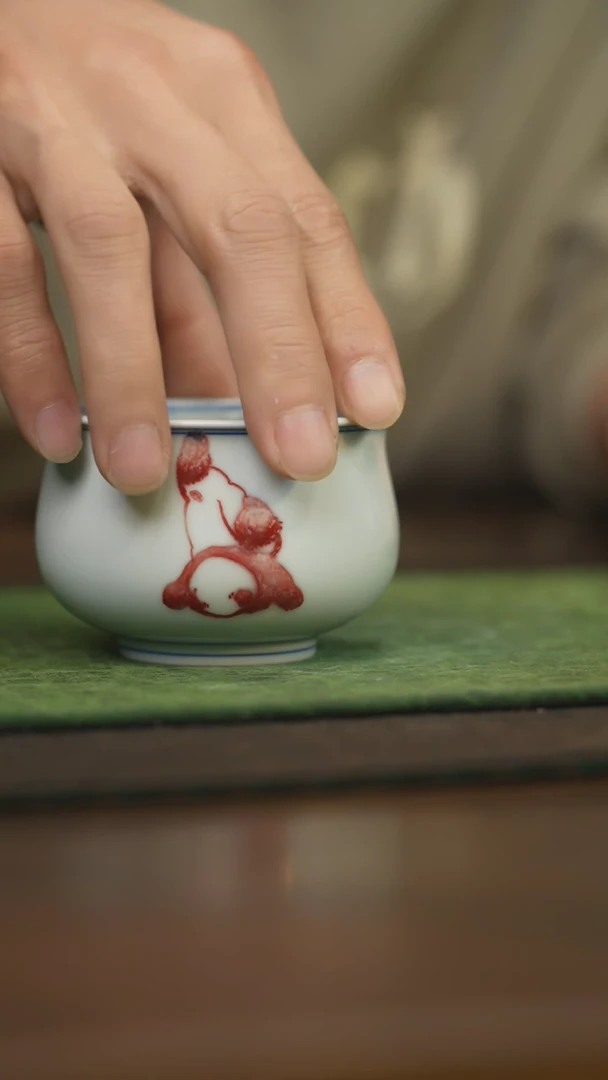 【闪购商品】杯柴窑青花破价福利