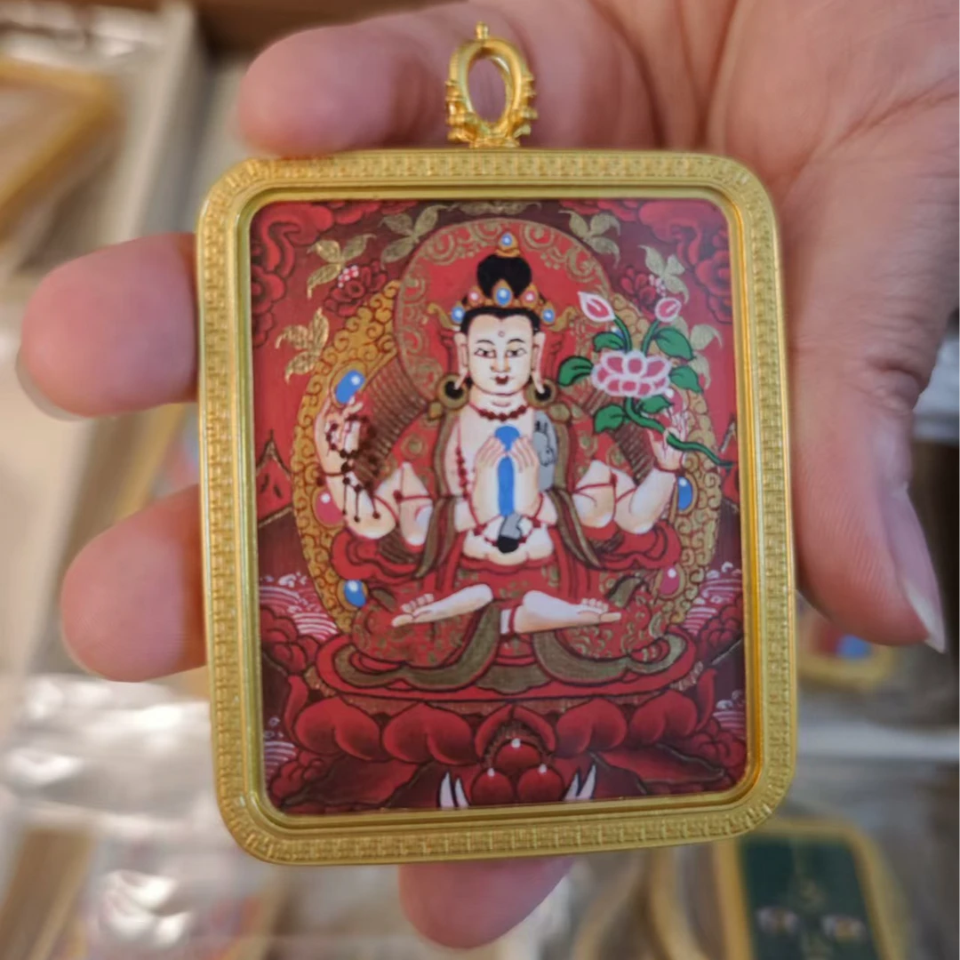 【鼠】精致红唐 收藏级四臂观观拉萨大昭寺直发