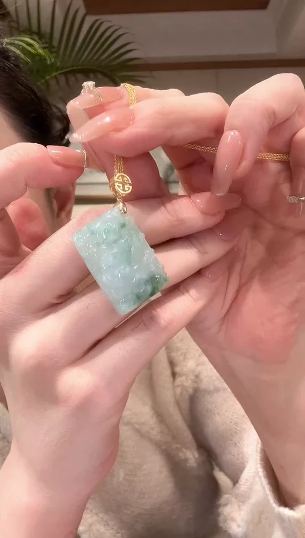 【闪购商品】翡翠颈饰未镶嵌国风