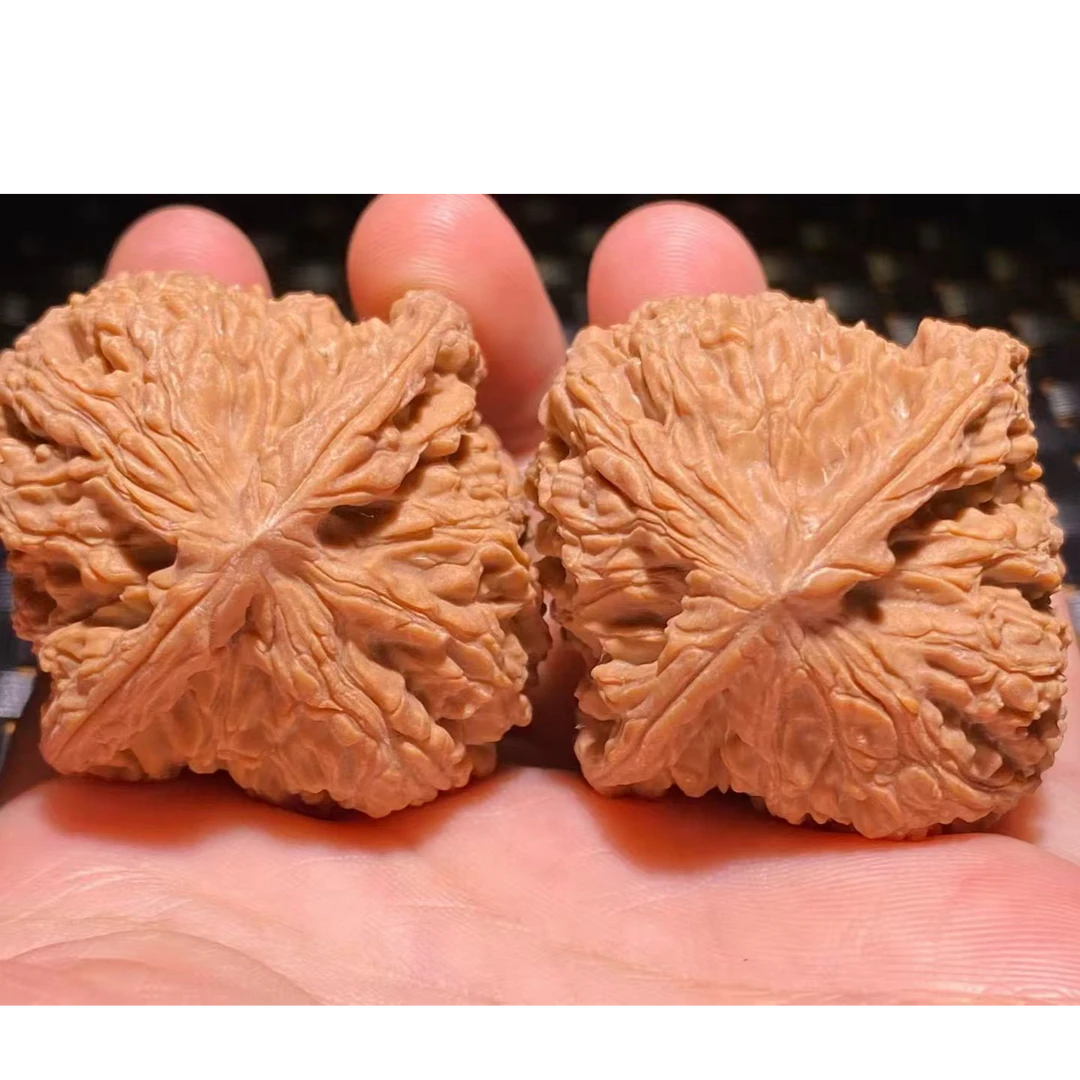 南疆石文玩核桃全尺寸 手把玩山地南疆石狮子头 太行山麻核桃