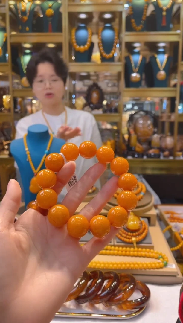 手串蜜蜡未镶嵌8@@SJ51217031