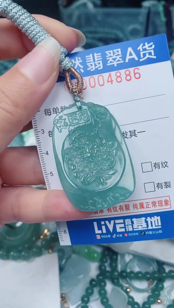 颈饰未镶嵌翡翠00004886