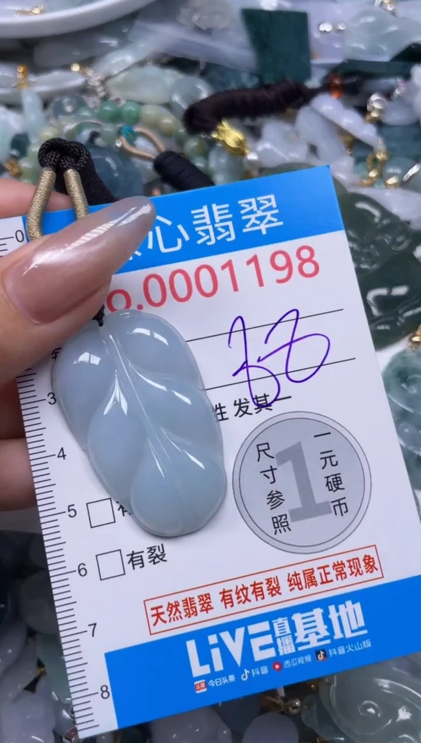 颈饰未镶嵌翡翠1198