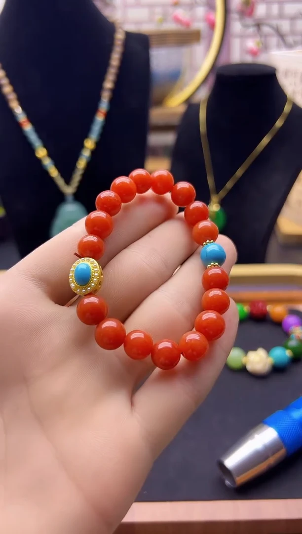 【闪购商品】翡翠颈饰14K金镶嵌S485