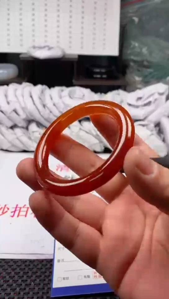 【闪购商品】玛瑙/玉髓手镯未镶嵌317-54多样性发货看清圈口下单