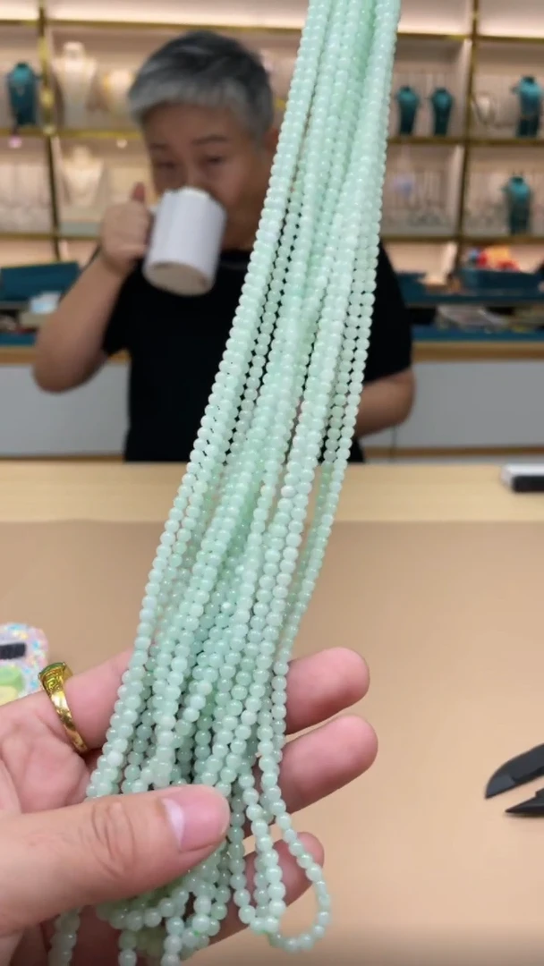 翡翠未镶嵌颈饰552777-F78-多样性发其—