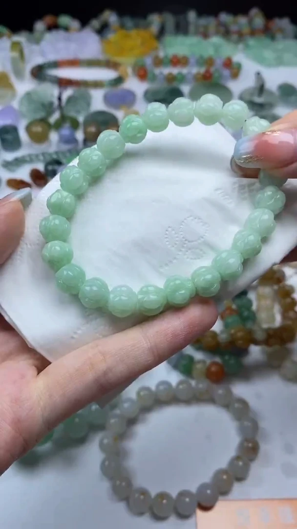 定制翡翠未镶嵌毛货定制不退不换