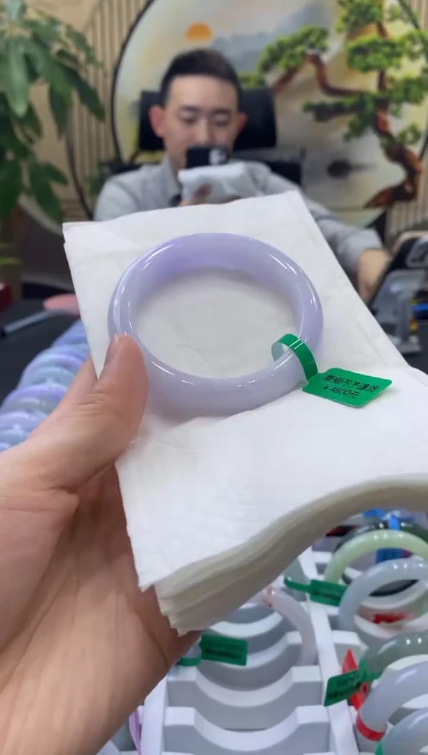 未镶嵌手镯翡翠7543
