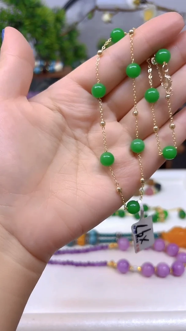 颈饰未镶嵌翡翠X97