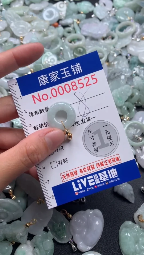 颈饰未镶嵌翡翠8525