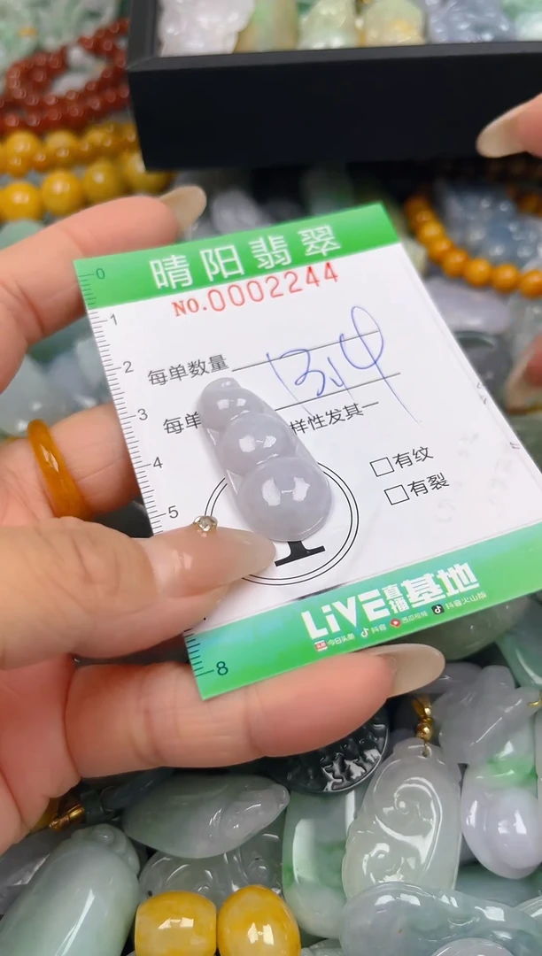 翡翠未镶嵌颈饰闪购0002244