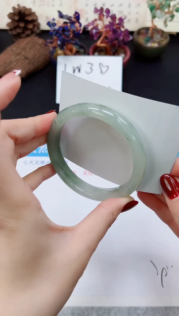 未镶嵌手镯石英质玉A90-60`61`62