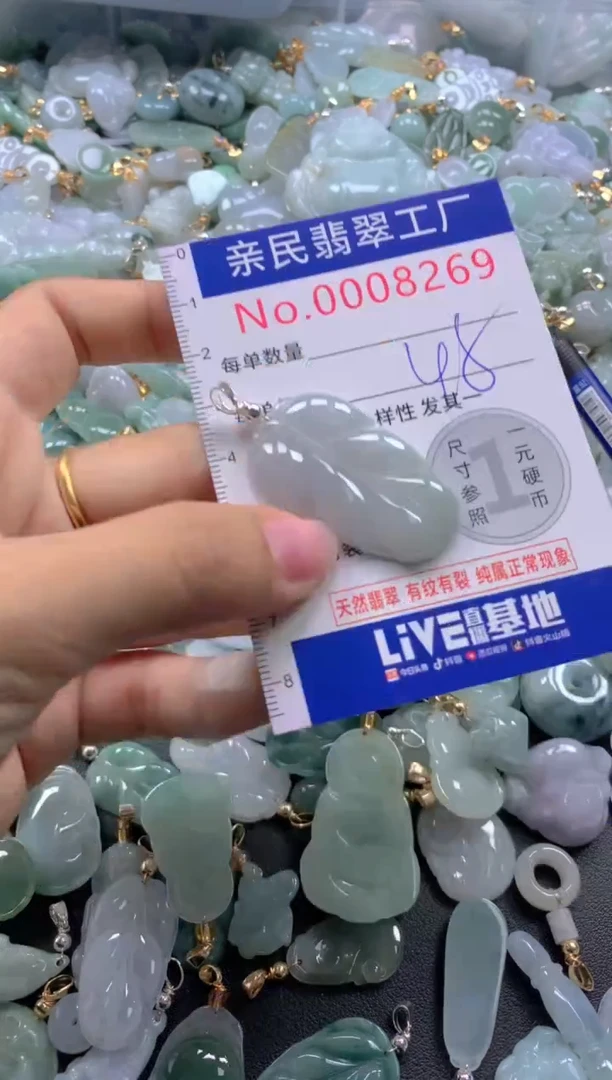 颈饰未镶嵌翡翠8269