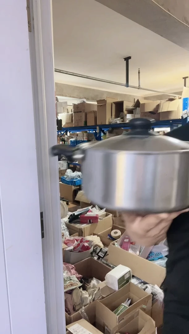 瓷片进口家用百货柳宗理3.8L 三层汤锅
