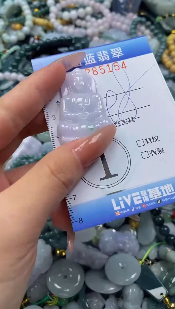 翡翠未镶嵌颈饰闪购0285154