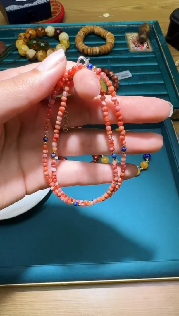 颈饰未镶嵌南红玛瑙多样性发一件 548